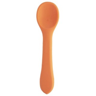 Łyżeczka Dziecięca Silikonowa Pomarańczowa 14 x 3,5 cm do Zmywarki ORION