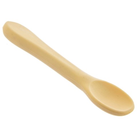 Łyżeczka Dziecięca Silikonowa Żółta 14 x 3,5 cm do Zmywarki ORION