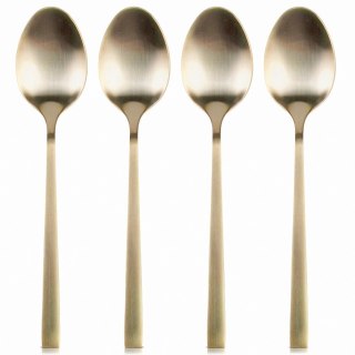 Łyżeczki do Herbaty Stal Nierdzewna Złote 4 Szt. 15 cm EXCELLENT HOUSEWARE