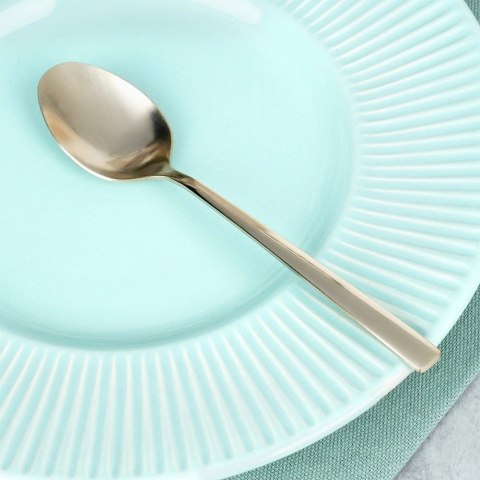 Łyżeczki do Herbaty Stal Nierdzewna Złote 4 Sztuki 15 cm ORION