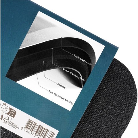 Mata Antypoślizgowa Podgumowana 79,5 x 49,5 cm BATHROOM SOLUTIONS