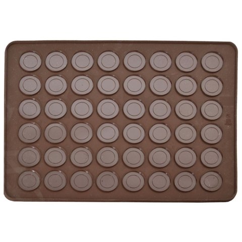 Mata do Pieczenia 48 Makaroników Silikonowa Solidna ORION 39,5 x 29,5 cm