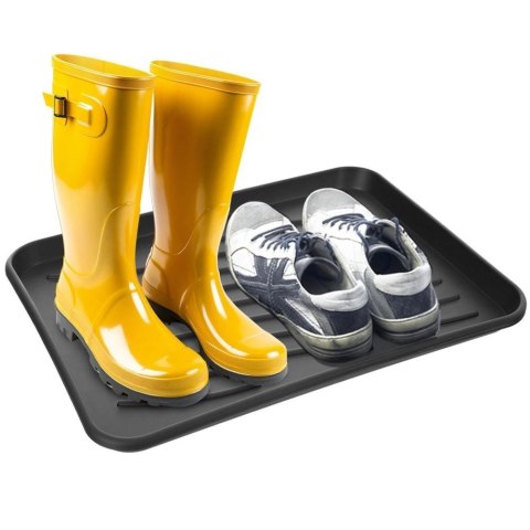 Mata na Buty Ociekowa 50 x 38 x 2,5 cm z Wypustkami Ochronna Czarna ORION