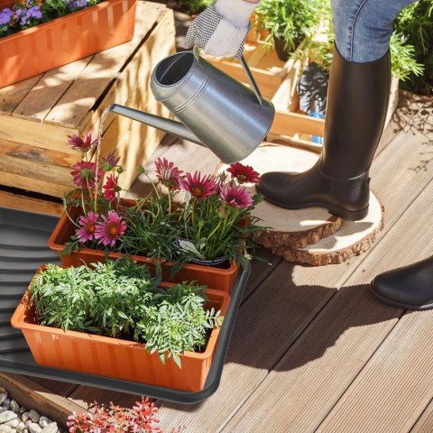 Mata na Buty Ociekowa 50 x 38 x 2,5 cm z Wypustkami Ochronna Czarna ORION