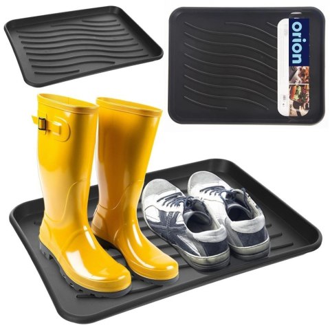 Mata na Buty Ociekowa 50 x 38 x 2,5 cm z Wypustkami Ochronna Czarna ORION