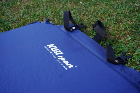 Materac Mata Karimata Turystyczna Lekka Nadmuchiwana z Poduszką KUBISPORT 186x53 cm