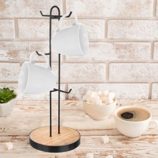 Metalowy Stojak na Kubki i Filiżanki na 6 Naczyń ORION