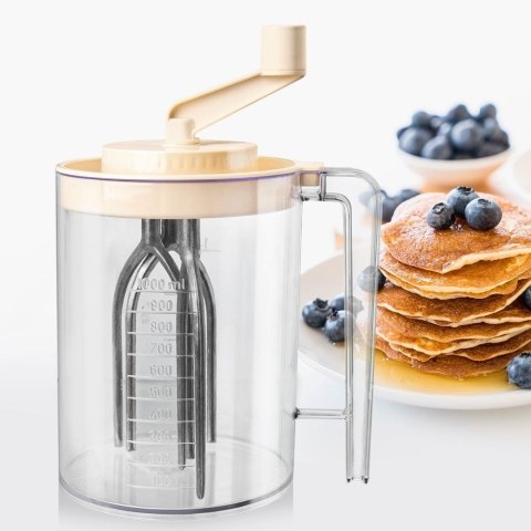 Mikser Robot do Ubijania Mieszania Ręczny Mechaniczny Kuchenny ORION 1,5 l