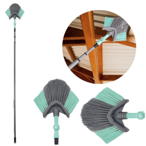 Miotła Teleskopowa do Kurzu i Pajęczyn Trójkątna Solidna ORION 143-324 cm