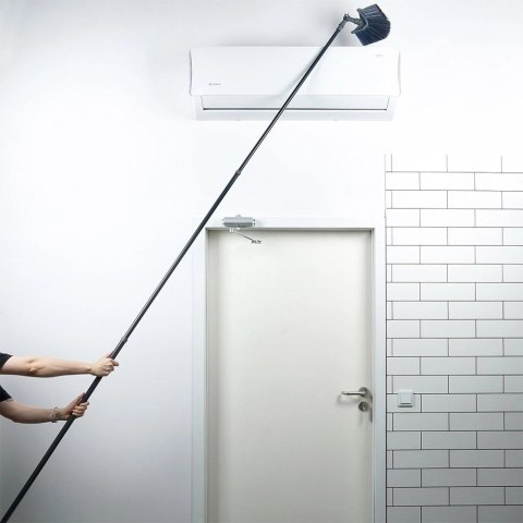 Miotła Teleskopowa do Kurzu i Pajęczyn Trójkątna Solidna VILDE 140-327 cm