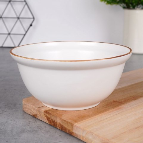 Miseczka Ceramiczna Biała do Zupy Płatków SIAKI COLLECTION 16 cm 750 ml