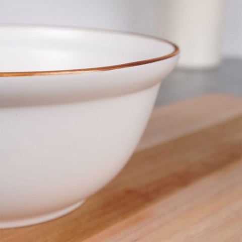 Miseczka Ceramiczna Biała do Zupy Płatków SIAKI COLLECTION 16 cm 750 ml