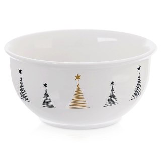 Miseczka Porcelanowa CHOINKA 13,5 cm 560 ml do Zmywarki i Mikrofali ORION