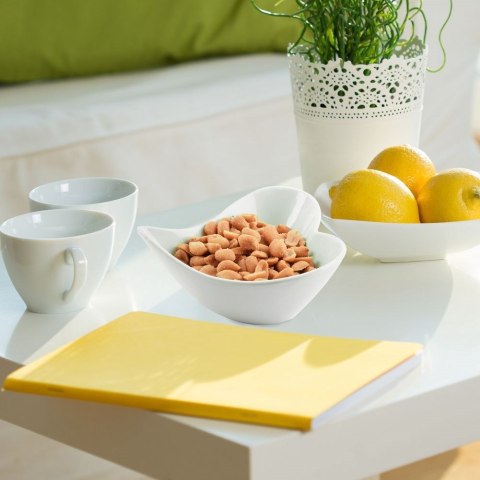 Miseczka Porcelanowa Serce 13 x 11 cm 180 ml do Zmywarki i Mikrofali ORION