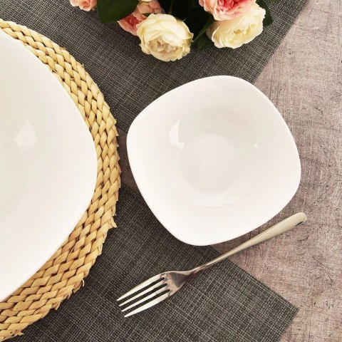 Miseczka Szklana LUNA 11,5 cm 170 ml Biała do zmywarki i mikrofali ORION