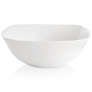 Miseczka Szklana LUNA 15 cm 400 ml Biała do zmywarki i mikrofali ORION