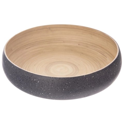 Miska Bambusowa ORION 30 cm 4 L Naturalna Dekoracyjna Ręcznie Robiona