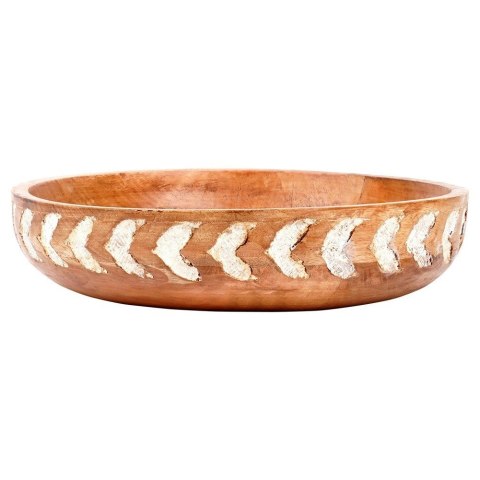 Miska Drewniana do Serwowania Podawania Przystawek ORION 30,5 cm, 2,5 l