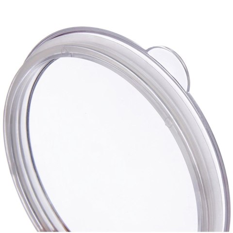 Miska Emaliowana TECKA 1 L z Pokrywką Czerwony Groszek do Zmywarki ORION