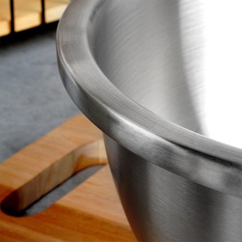Miska Kuchenna do Miksowania Stalowa Lekka Nierdzewna NAVA 28 cm 4,3 L