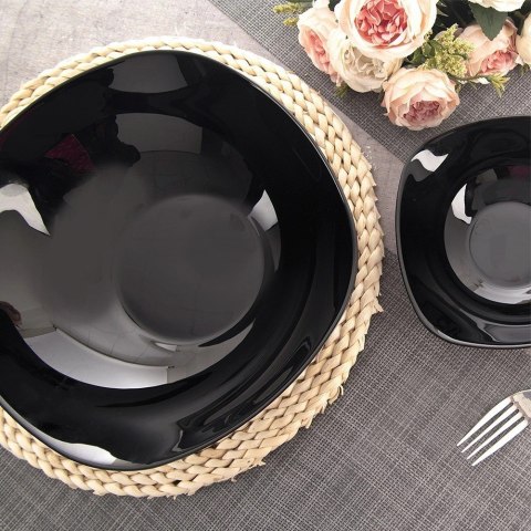 Miska Sałatkowa 25 cm 2 L Szkło do zmywarki i mikrofali ORION