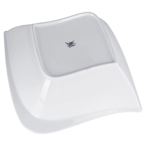 Miska Sałatkowa Porcelanowa do Serwowania Podawania ORION 21,5 x 21,5 cm