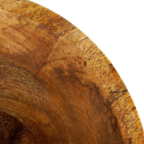 Miska Stołowa Drewniana do Serwowania Podawania Naturalna VILDE 19,5 cm, 1l