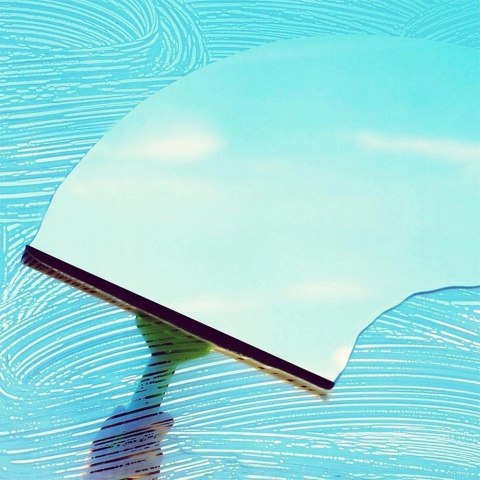 Mop do Okien Teleskopowy 50-95 cm ze Ściągaczką Mikrofibra ULTRA CLEAN