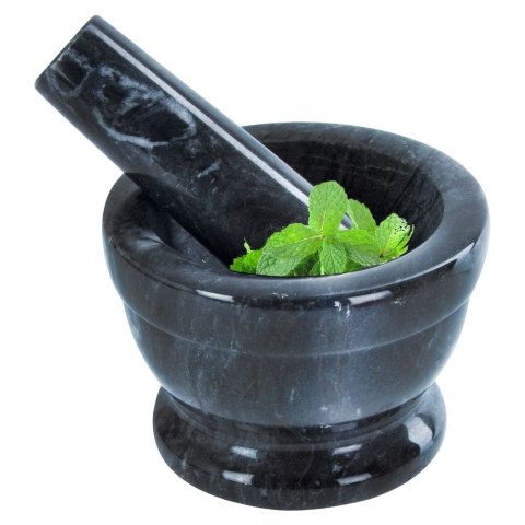 Moździerz do Przypraw Granitowy Kamienny z Tłuczkiem Dekoracyjny ORION