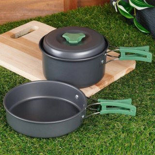 Naczynia Turystyczne Składane Aluminiowe pod Namiot IFFS 500 / 900 ml 2 el.