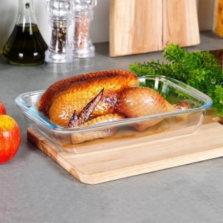 Naczynie Szklane Żaroodporne 1,6 L Borokrzemowe z uchwytami VILDE