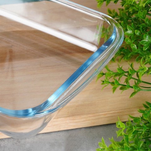 Naczynie Szklane Żaroodporne 1,6 L Borokrzemowe z uchwytami VILDE