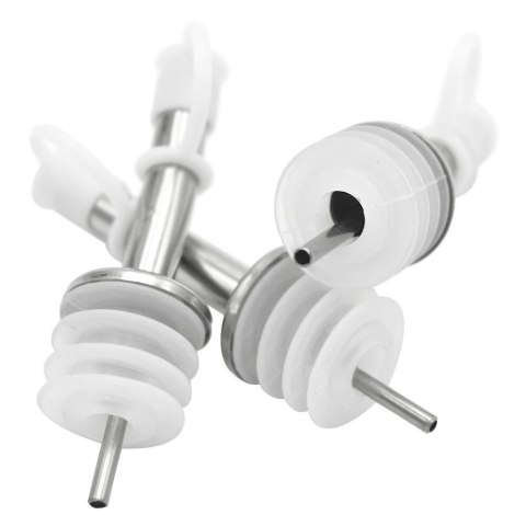 Nalewaki do Butelek ORION 3 szt. Stal Nierdzewna z Zamknięciem Lejka