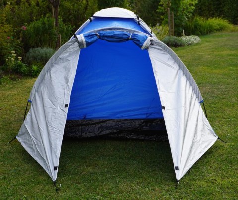 Namiot Turystyczny Kempingowy Kopułowy 3 Osobowy z Przedpokojem KUBISPORT