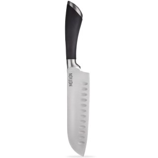Nóż Santoku do Siekania Warzyw Mięs Ryb Stalowy Azjatycki Ostry ORION 31 cm