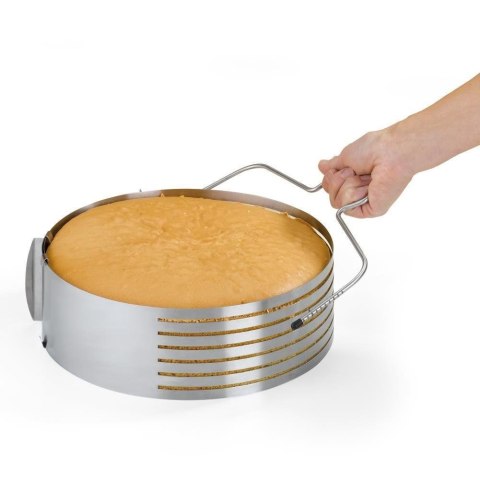 Nóż Strunowy do Ciasta 33 cm Stal Nierdzewna Regulowany ORION