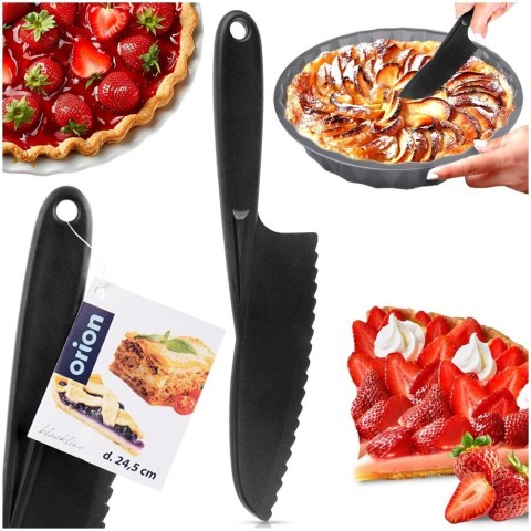 Nóż do Ciasta 24,5 cm Tworzywo Ząbkowany do Zmywarki Solidny ORION