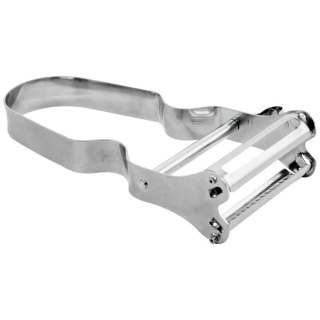 Obierak do Warzyw i Owoców 11,5 cm Stalowy Solidny Trwały Podwójny ORION