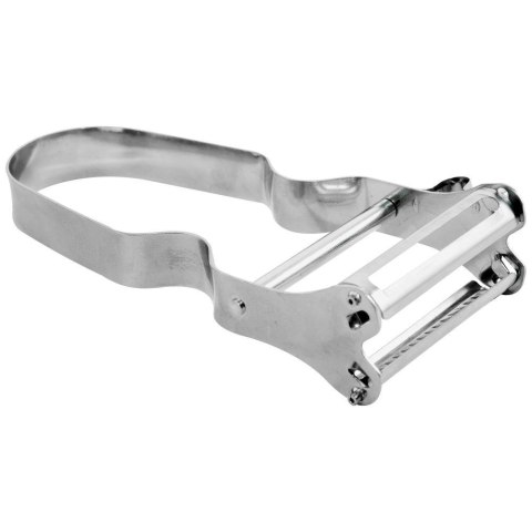 Obierak do Warzyw i Owoców 11,5 cm Stalowy Solidny Trwały Podwójny ORION