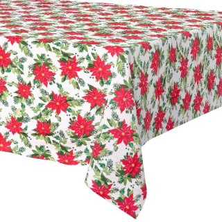 Obrus Świąteczny Plamoodporny 220 x 150 cm Beżowy EXCELLENT HOUSEWARE