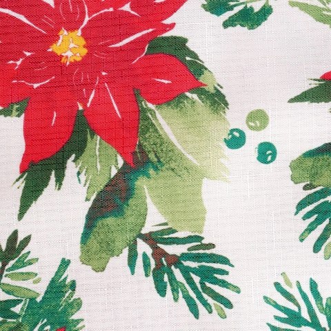 Obrus Świąteczny Plamoodporny 220 x 150 cm Beżowy EXCELLENT HOUSEWARE