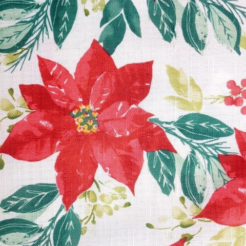 Obrus Świąteczny Plamoodporny 220 x 150 cm Biały EXCELLENT HOUSEWARE