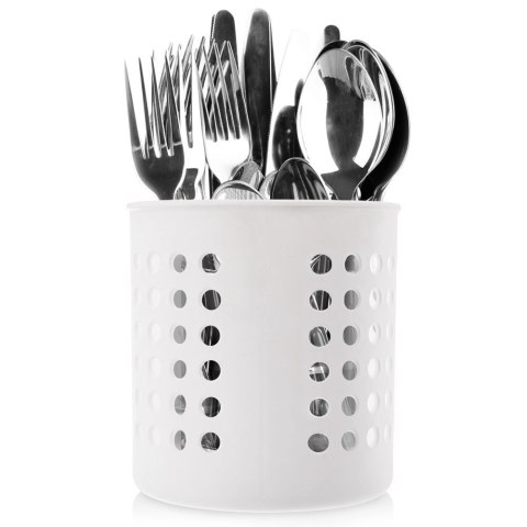 Ociekacz na Przybory Kuchenne 12,5 x 13 cm Tworzywo Biały ORION