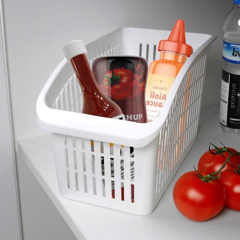 Organizer do Lodówki 29 x 17 x 16 cm Białe Przewiewne EXCELLENT HOUSEWARE