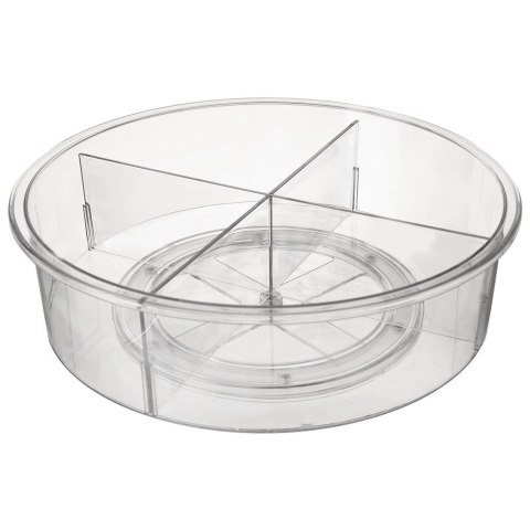 Organizer Obrotowy Dzielony 4 Sekcje Kuchnia Łazienka 30 cm ORION