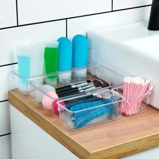 Organizer na Kosmetyki Modułowy 4 el VILDE Akrylowy Przezroczysty