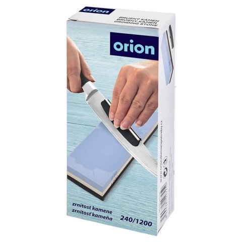 Ostrzałka do Szlifowania Ostrzenia Noży Kamienna Dwustronna ORION 18,5x6 cm