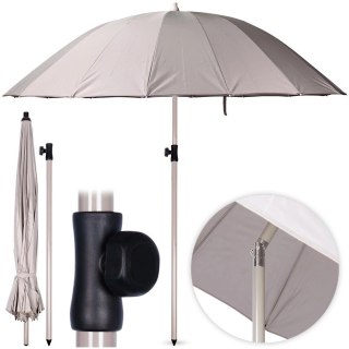 Parasol Łamany Ogrodowy Plażowy Regulowany Stabilny Solidny VILDE 190 cm