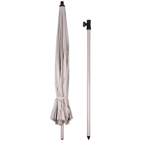 Parasol Łamany Ogrodowy Plażowy Regulowany Stabilny Solidny VILDE 190 cm