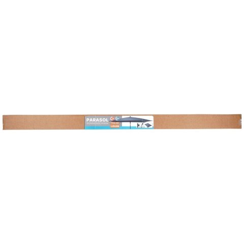 Parasol Ogrodowy Regulowany 125 x 200 cm VILDE Szary Ochrona UPF 30+